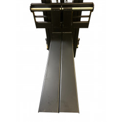 Gerbeur semi électrique, charge 1500 Kg, levée 2500 mm, fourches réglables